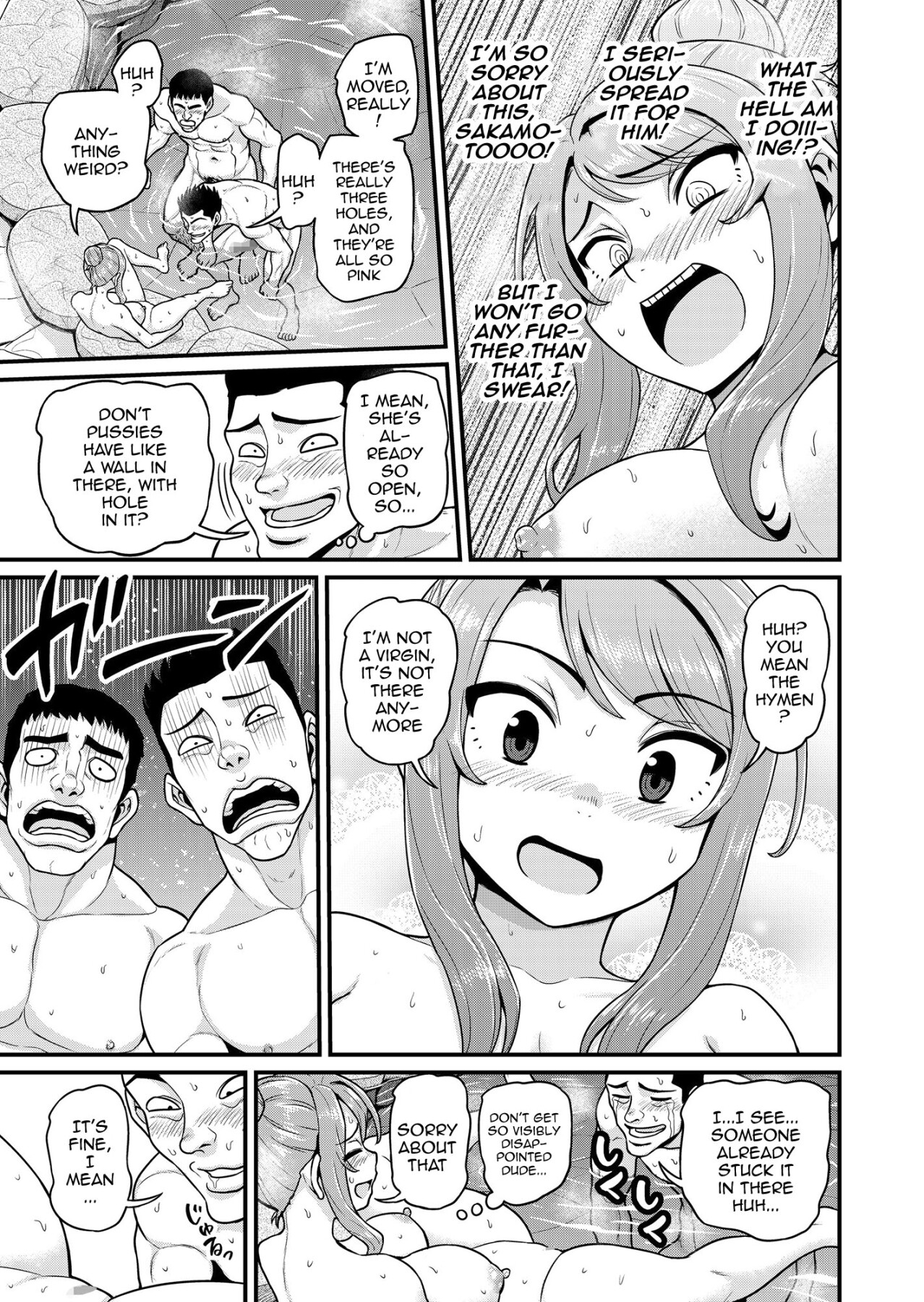 Hentai Manga Comic-Smashing With Your Gamer Girl Friend At The Hot Spring - NTR version-Read-24